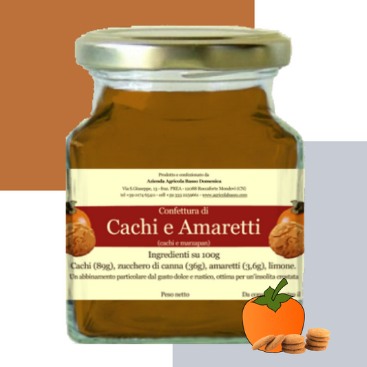 Confettura di Cachi e Amaretti