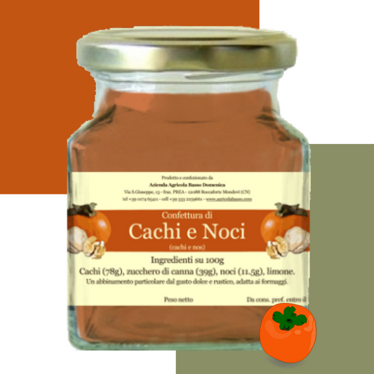 Confettura di Cachi e Noci