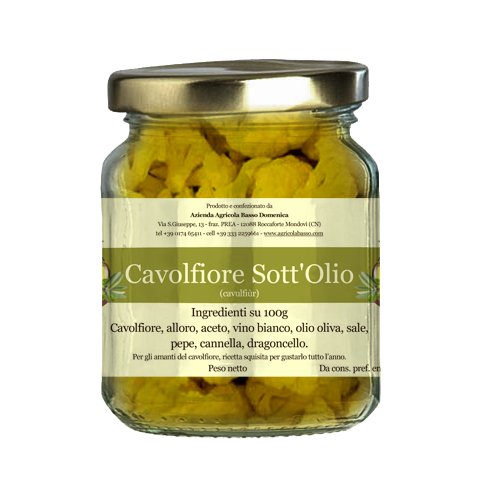 Cavolfiori Sott'olio