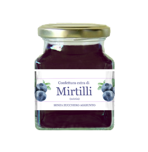 Confiture de myrtilles SANS SUCRE