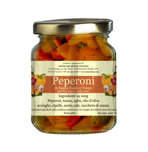 Peperoni Bagna Cauda e Tonno