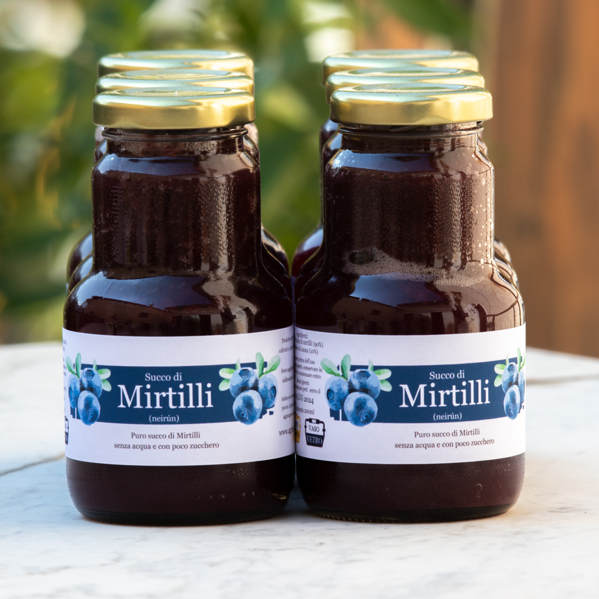 Box Succhi di Mirtillo