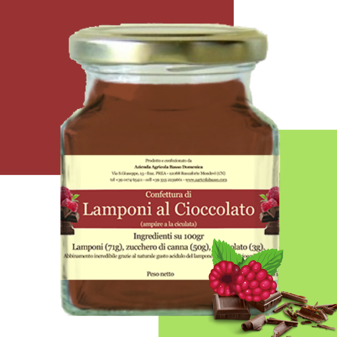 Confiture De Framboises Au Chocolat