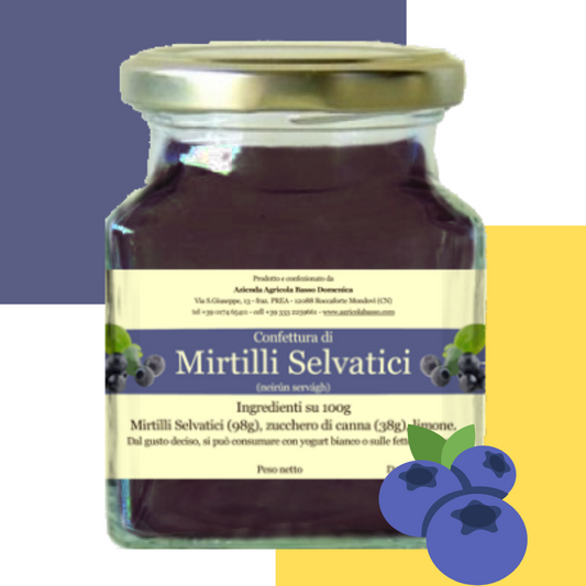 Confettura di Mirtilli Selvatici