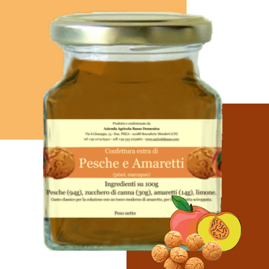 Confettura di Pesche e Amaretti