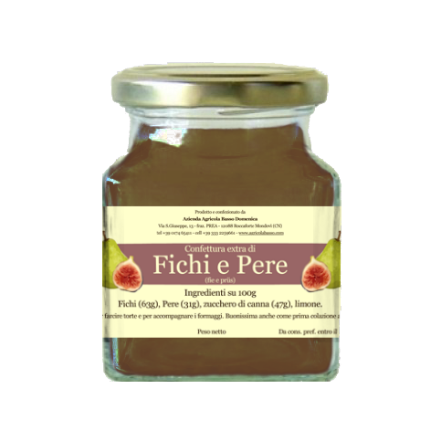 Confettura di Fichi e Pere