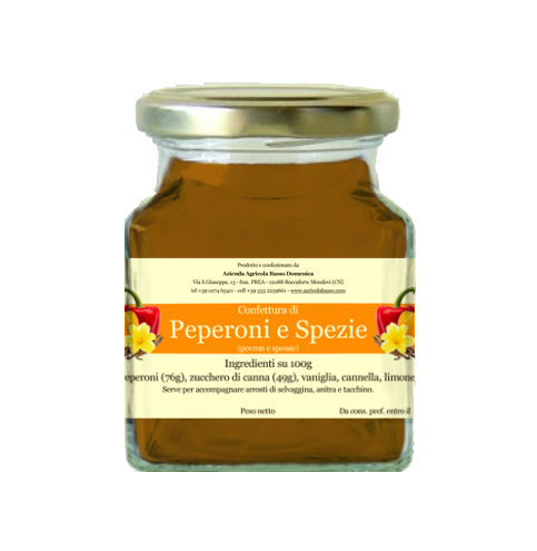 Confettura di Peperoni e Spezie