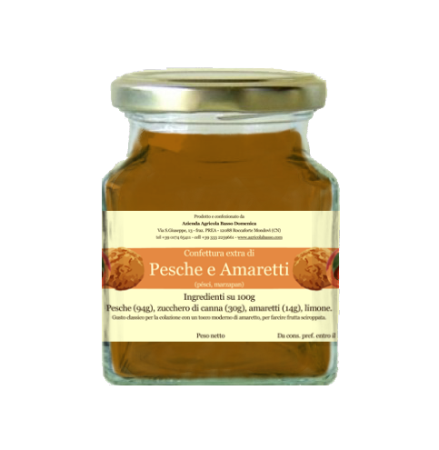 Confettura di Pesche e Amaretti
