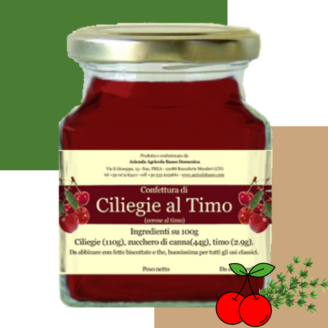 Cherry and Thyme Jam