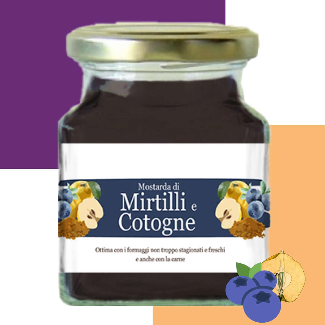 Blueberry and Quince Mostarda