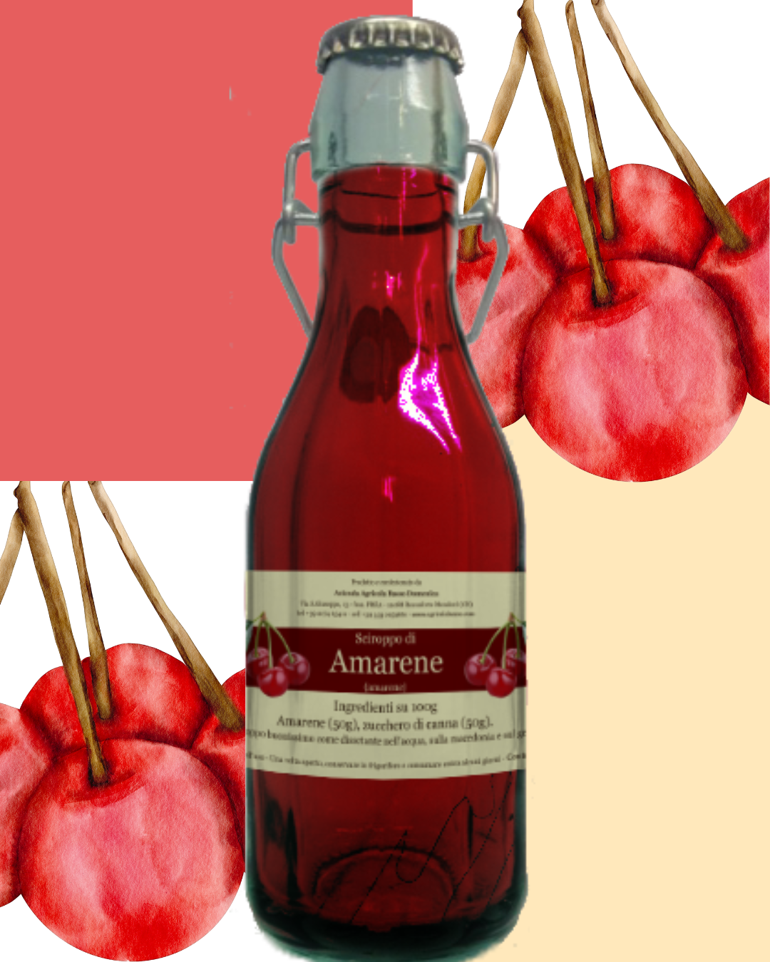 Sirop de cerise noire