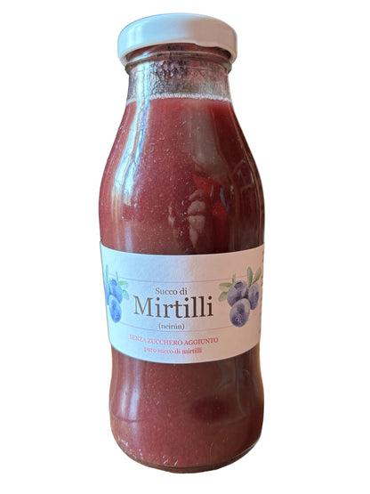 Succo di Mirtilli SENZA ZUCCHERO