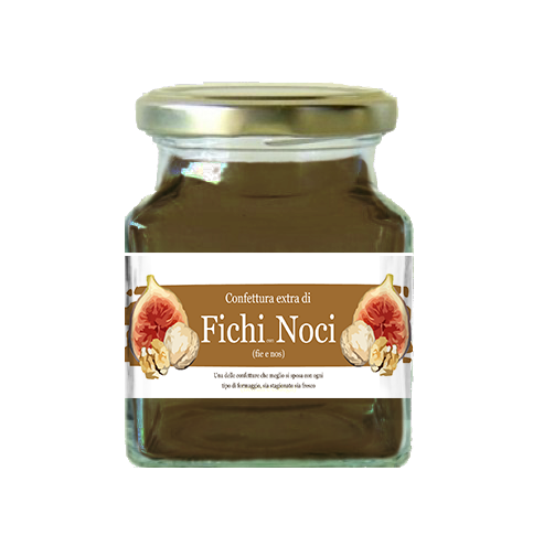 Confiture de figues et noix