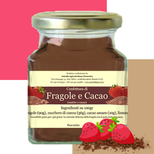 Confettura di Fragole e Cacao